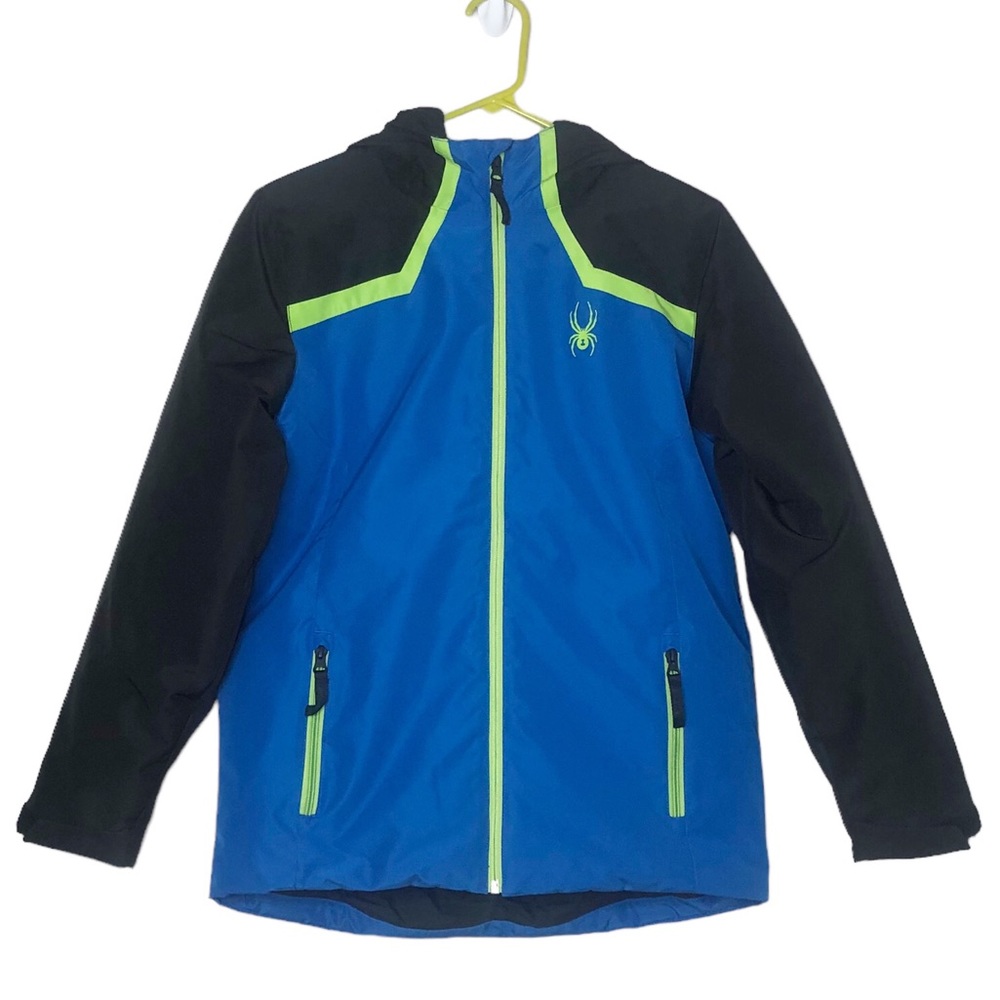 Spyder Flyte Jacket XL Ski Snowboard Outdoor Winter Hood Full Zip